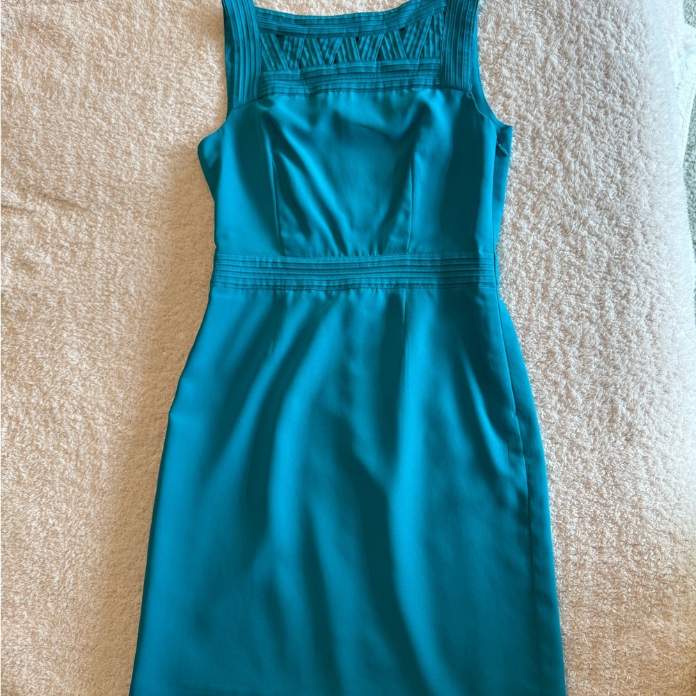 Banana Republic Turquoise Mini Dress